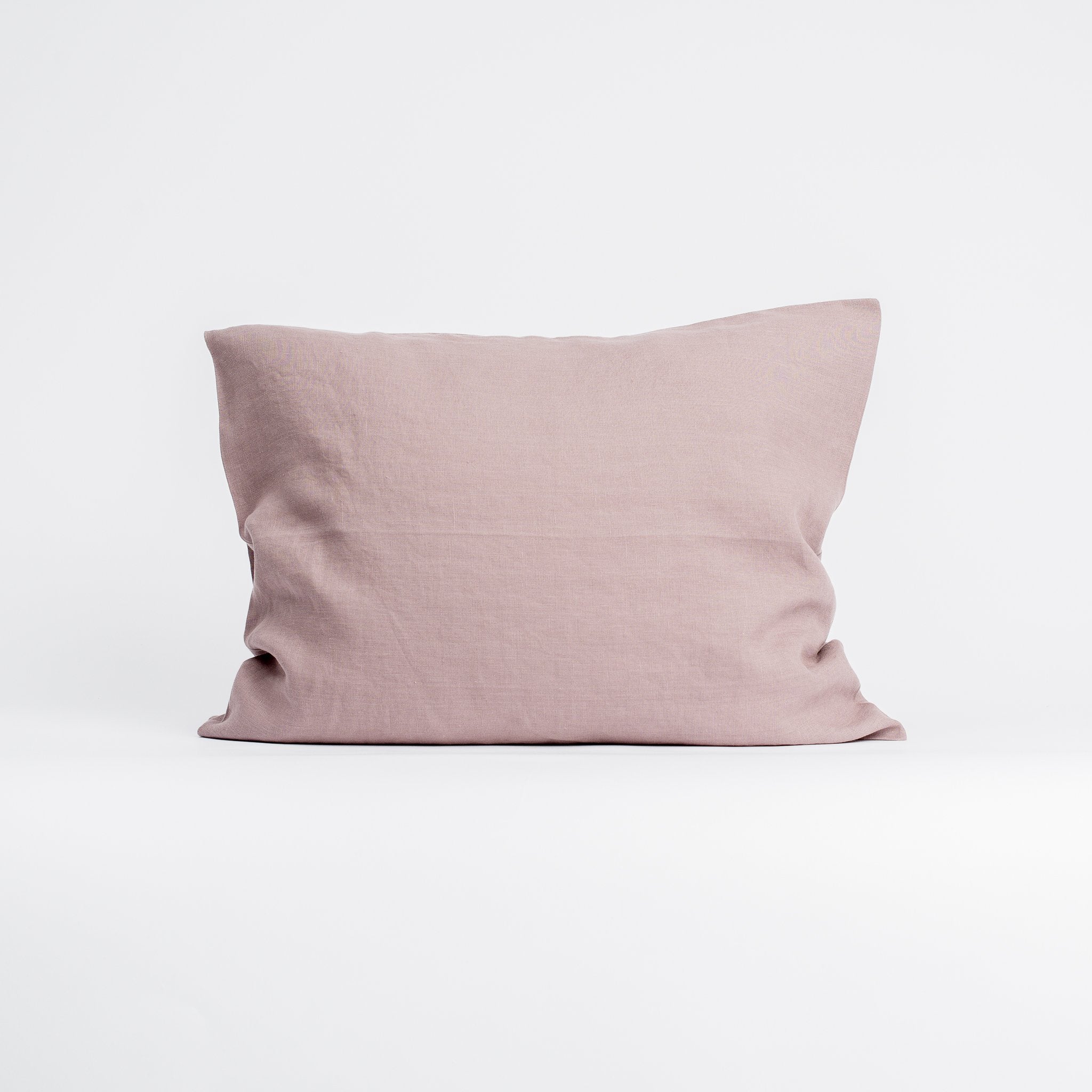 Pink linen deals pillow cases