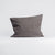 Charcoal Grey Linen Pillow Case