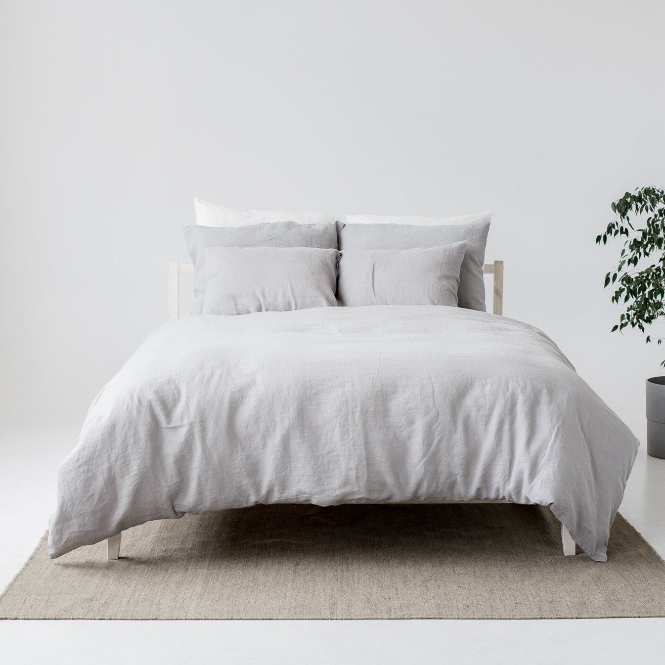 Light grey duvet cover cheap